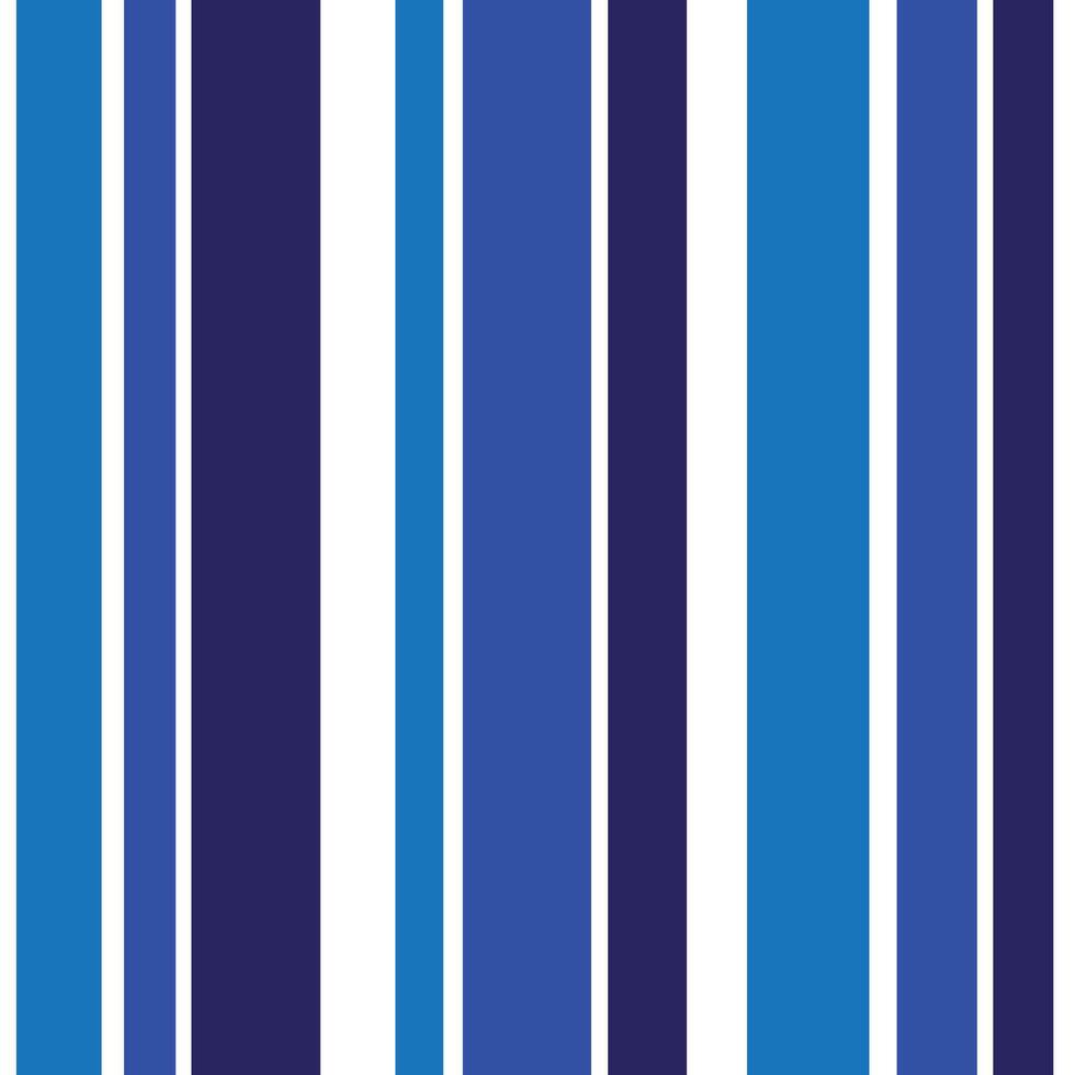 Striped color background fabric pattern stripe balance stripe patterns cute vertical blue color sea tone stripes different size symmetric fabric blue pattern illustration wallpaper. vector