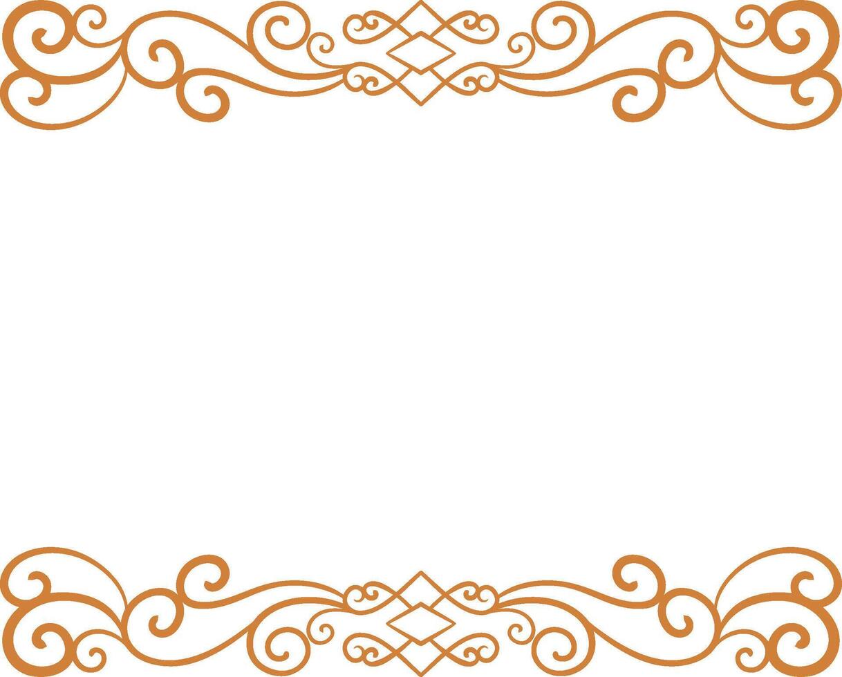 Luxury Vintage ornament vector