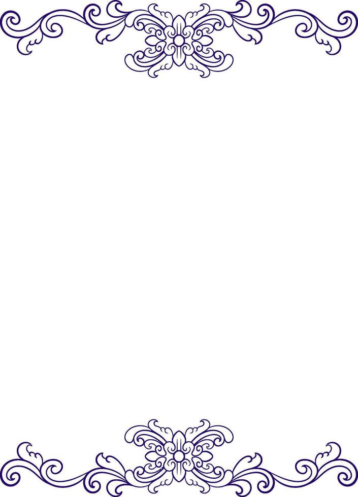 Luxury Vintage ornament vector