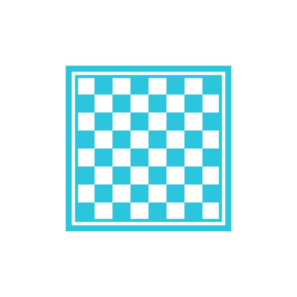 Chessboard icon. Isolated on white background. From blue icon set vector