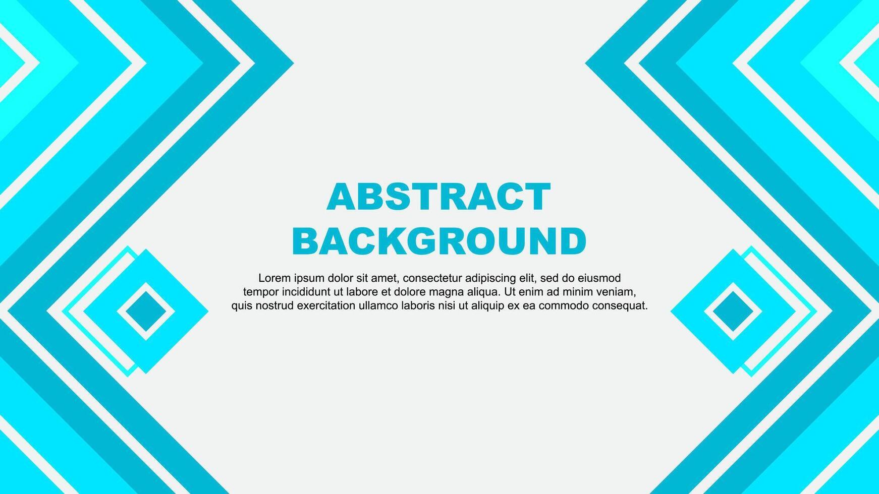 Abstract Background Design Template. Abstract Banner Wallpaper Illustration. Abstract Teal Design vector