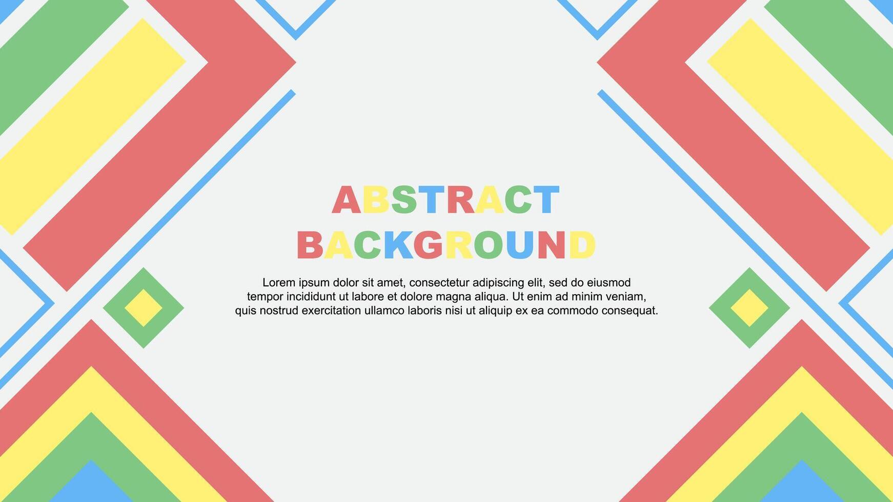 Abstract Colorful Background Design Template. Abstract Banner Wallpaper Illustration. Abstract Colorful Rainbow Flag vector