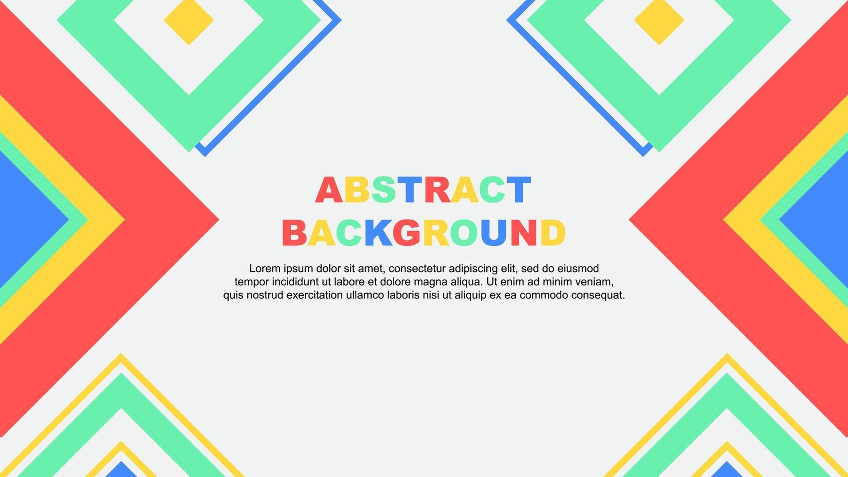 Abstract Background Design Template. Abstract Banner Wallpaper Illustration. Abstract Colorful Rainbow Independence Day vector