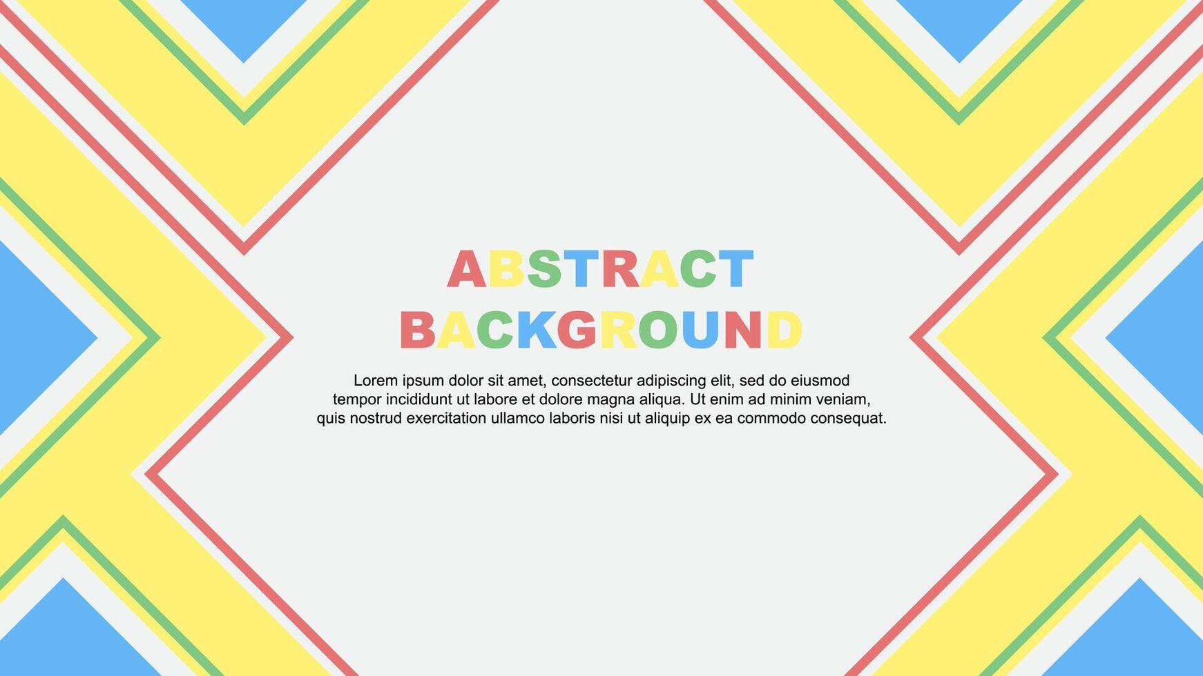 Abstract Colorful Background Design Template. Abstract Banner Wallpaper Illustration. Abstract Colorful Rainbow vector