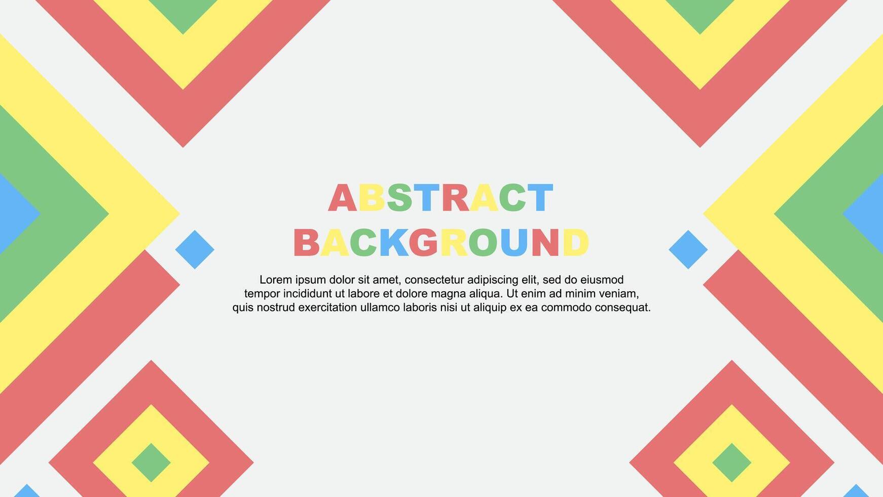 Abstract Colorful Background Design Template. Abstract Banner Wallpaper Illustration. Abstract Colorful Rainbow Template vector