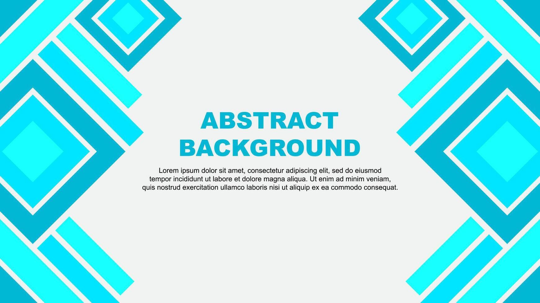 Abstract Background Design Template. Abstract Banner Wallpaper Illustration. Abstract Teal vector
