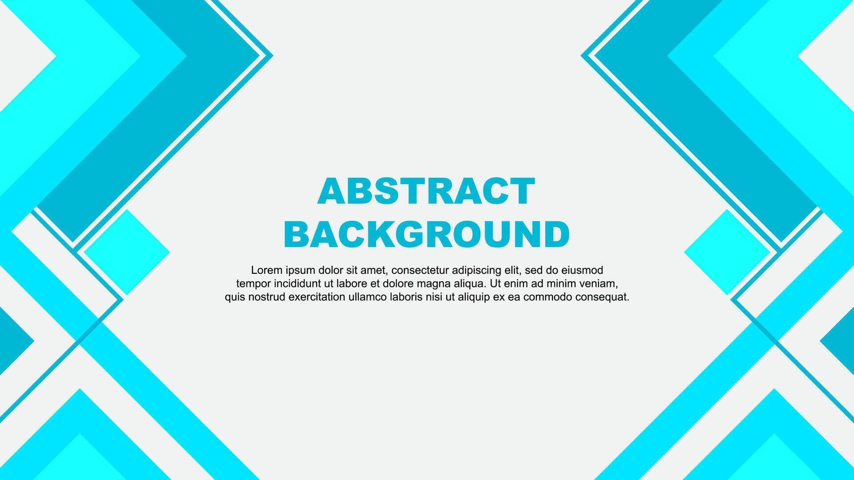 Abstract Background Design Template. Abstract Banner Wallpaper Illustration. Abstract Teal Banner vector