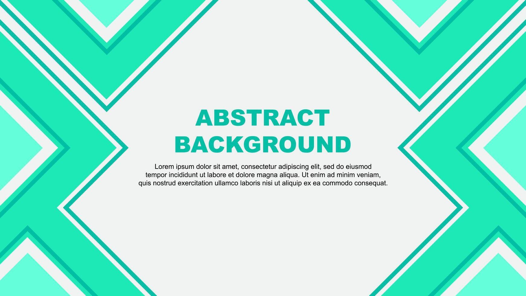 Abstract Background Design Template. Abstract Banner Wallpaper Illustration. Abstract Teal Green vector