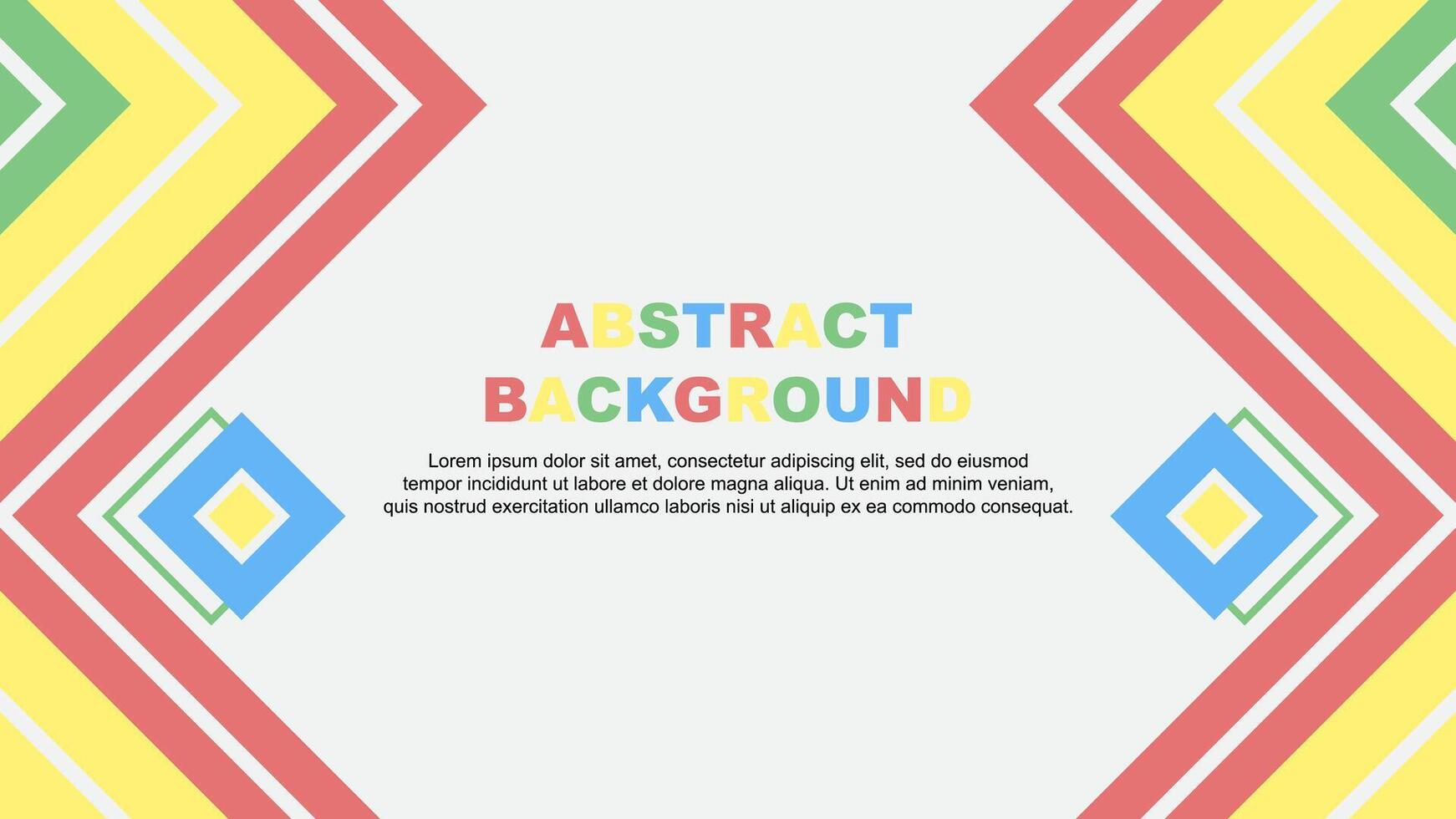 Abstract Colorful Background Design Template. Abstract Banner Wallpaper Illustration. Abstract Colorful Rainbow Design vector