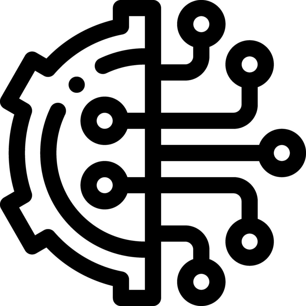 this icon or logo digital distruption icon or other where everything related to distruption and others or design application software vector