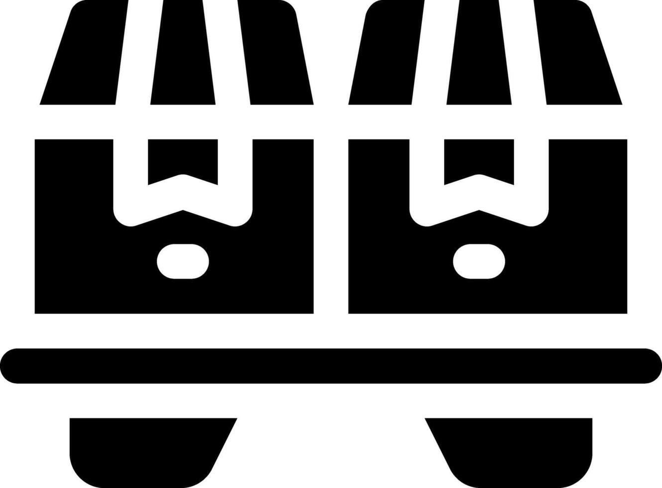 this icon or logo delivery icon or other where everything related to delivery a product and others or design application software vector