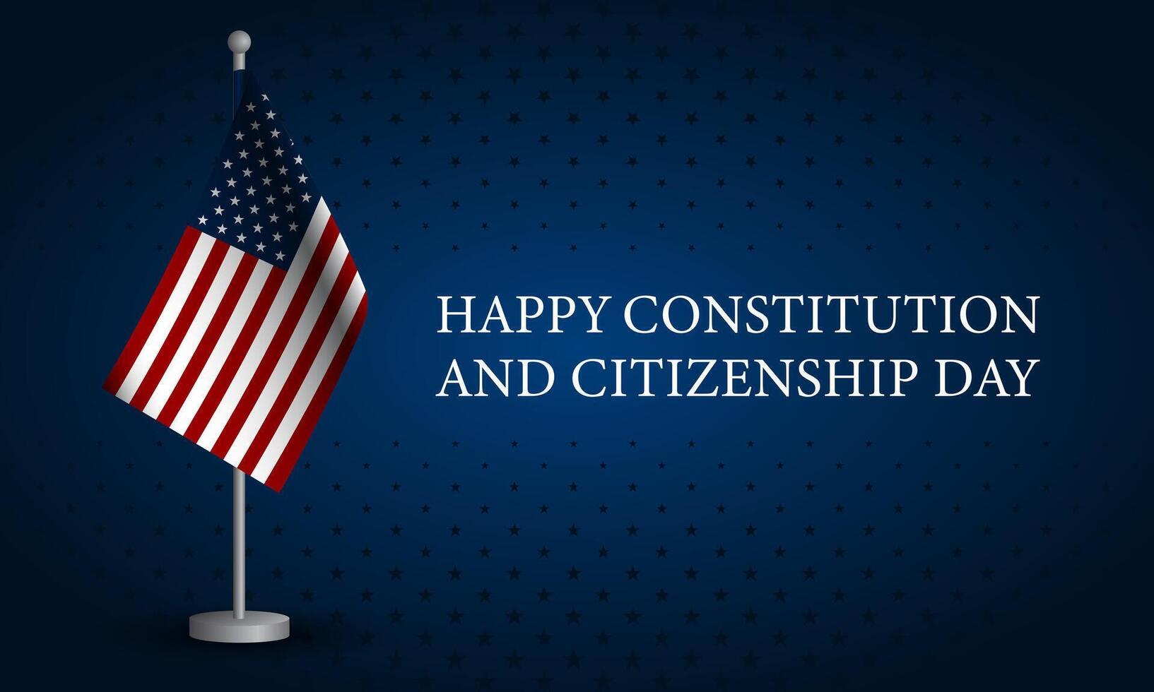 Happy Constitution and citizenship day United States Of America background illustration 45871085