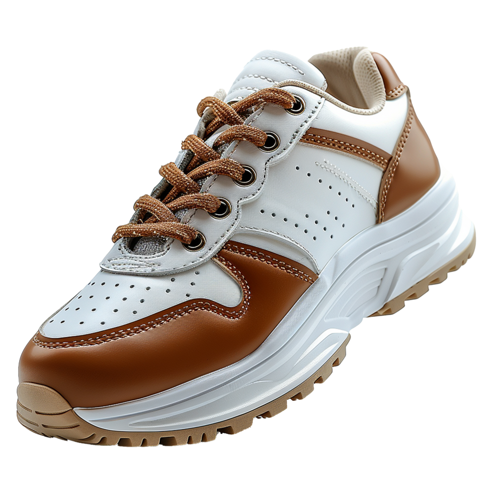 Sneakers for exercising and playing sports isolated on transparent background png