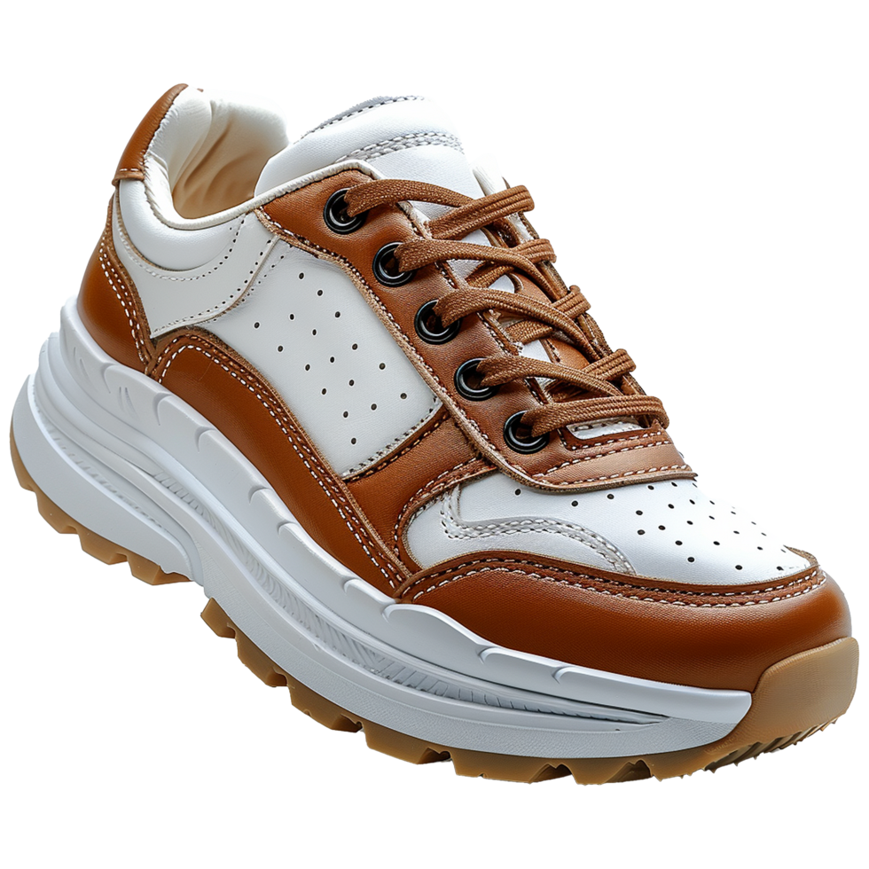 Sneakers for exercising and playing sports isolated on transparent background png