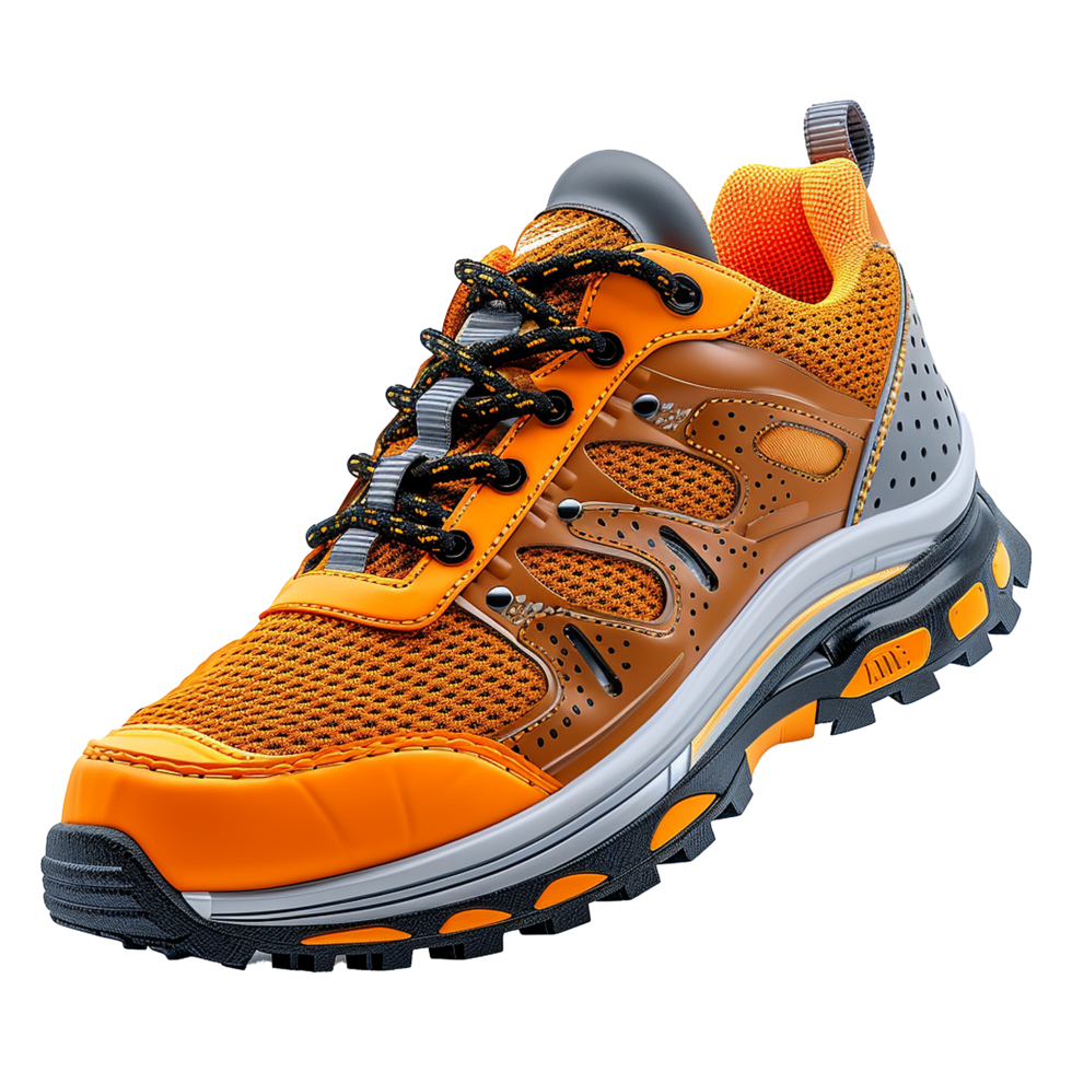Sneakers for exercising and playing sports isolated on transparent background png
