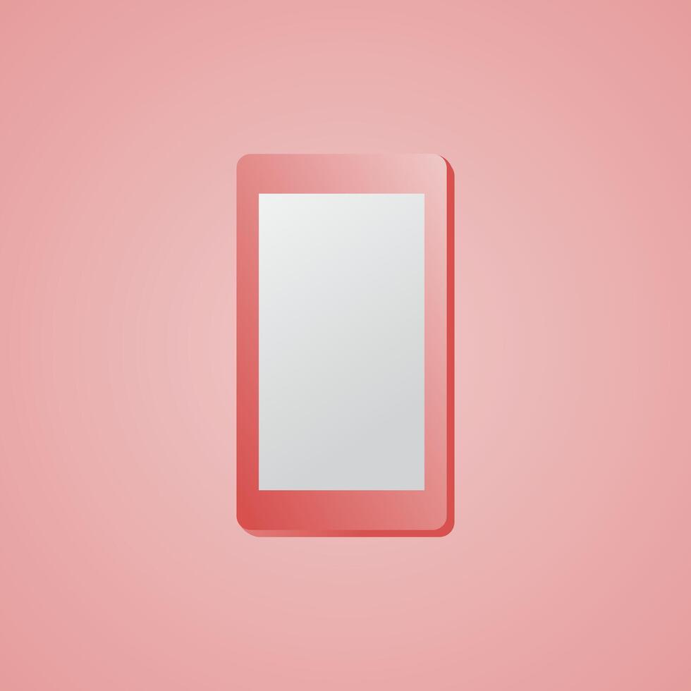 flat design style cellphone design illustration vector