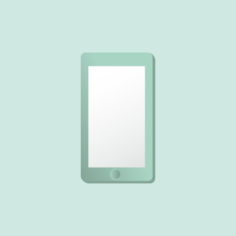 flat design style cellphone design illustration vector