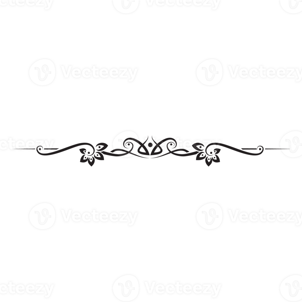 Wedding line, Vintage boundary png