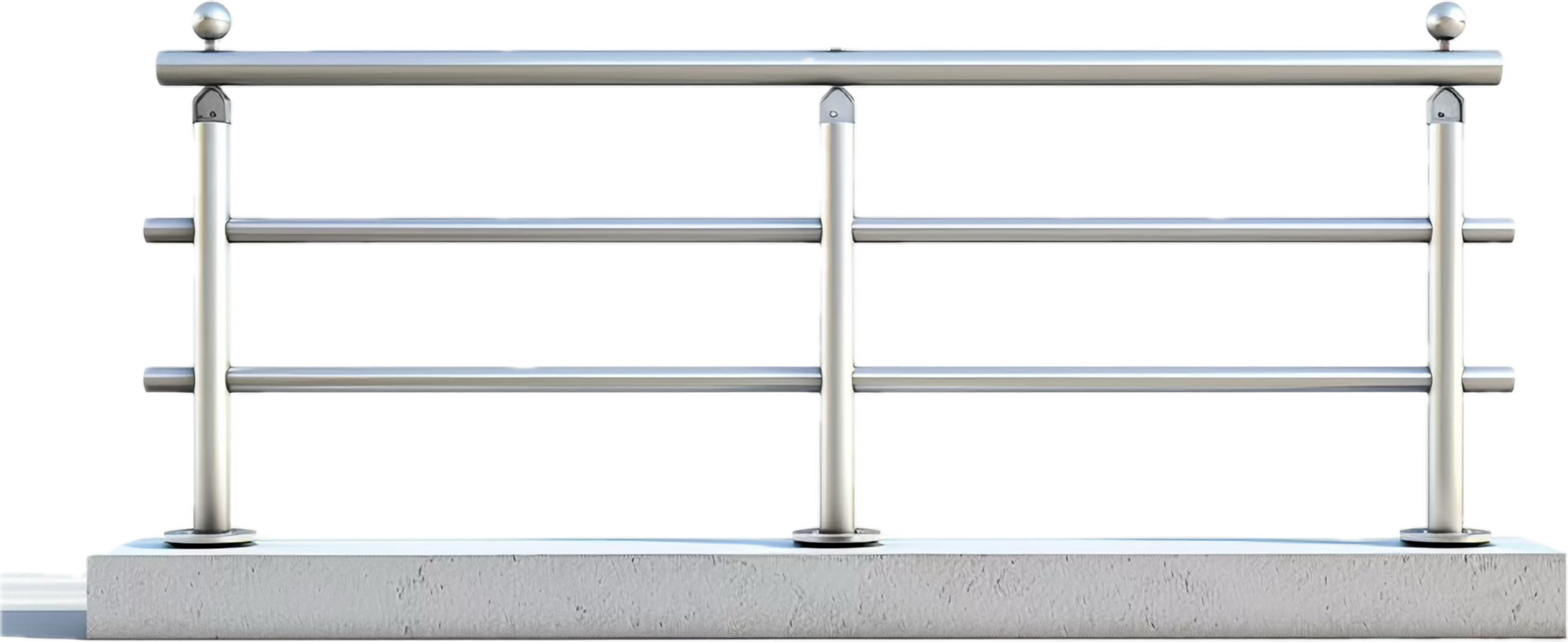 White Safety Rail for Child Protection. png