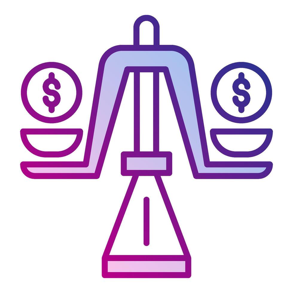 weighing icon, bookkeeping and business icon vector