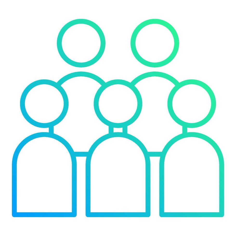 trial audience icon, judge and court tools icon vector