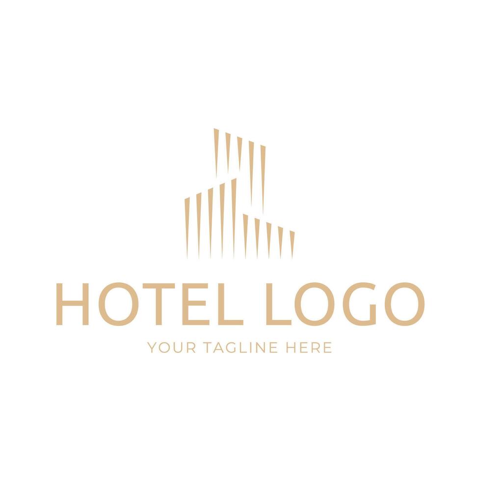 Elegant Hotel logo vector