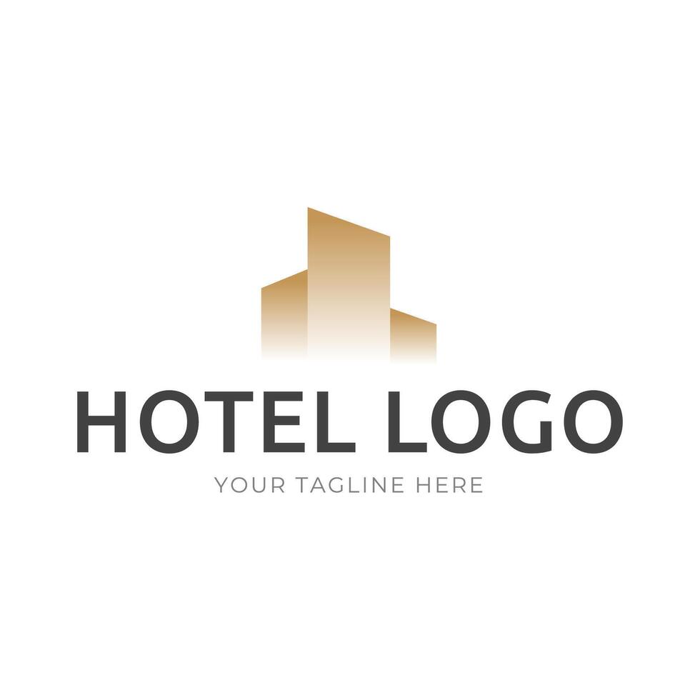 Elegant Hotel logo vector