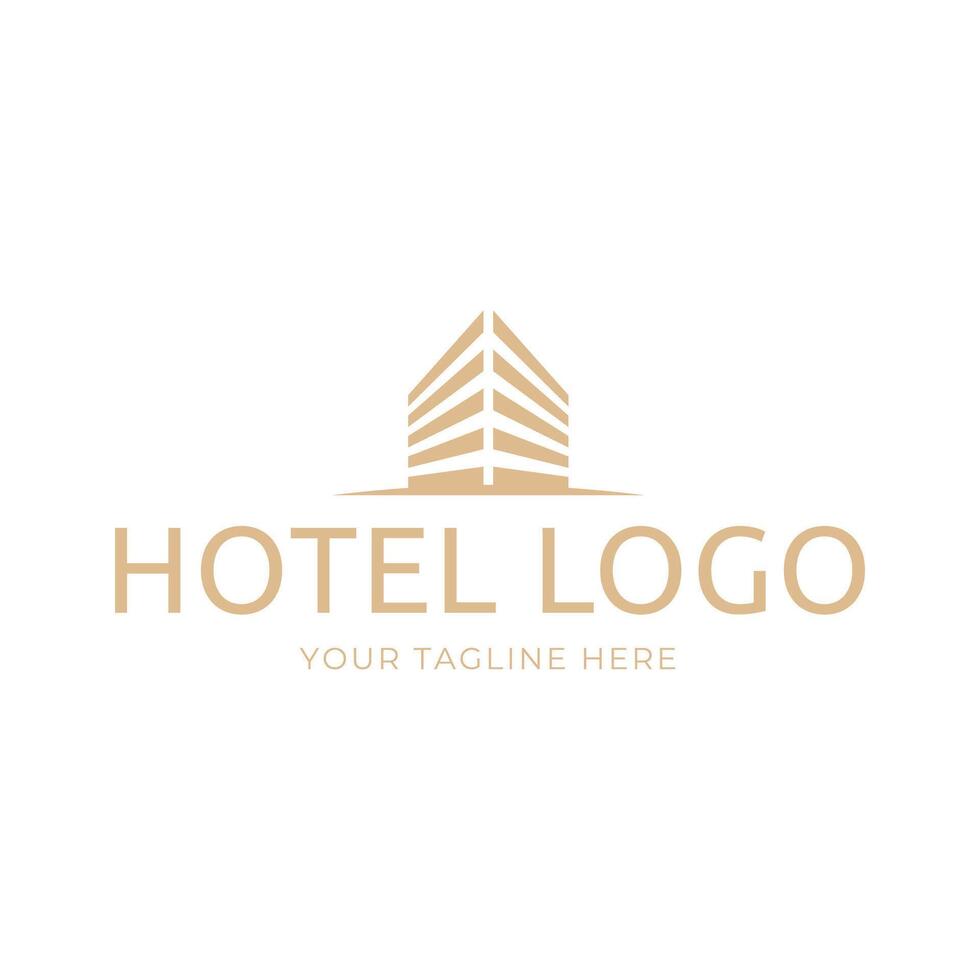 Elegant Hotel logo vector