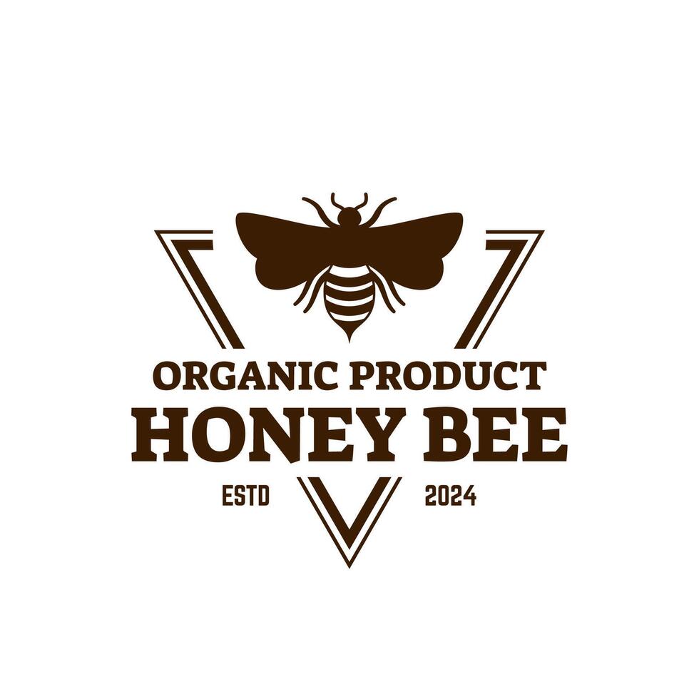 Honey logo design template illustration graphic vector