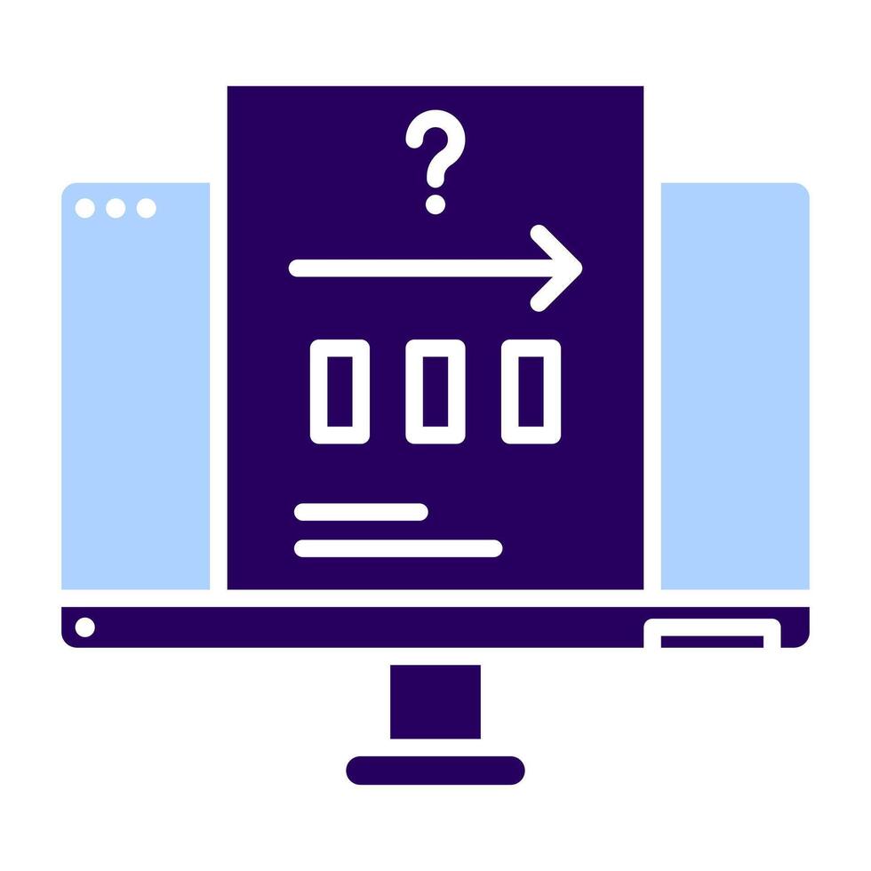 profit stuck icon, bookkeeping and business icon vector