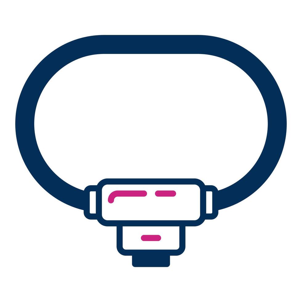 luxury padlock icon on transparent background vector