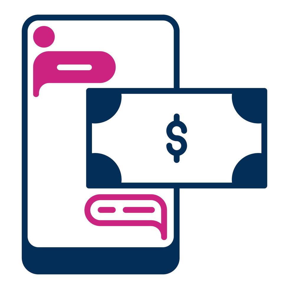 report book and money, bookkeeping and business icon vector