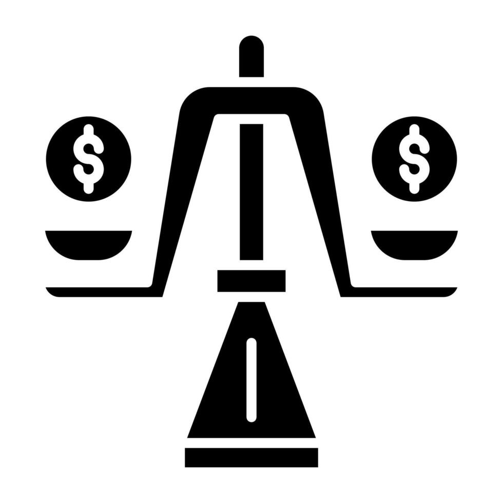 weighing icon, bookkeeping and business icon vector