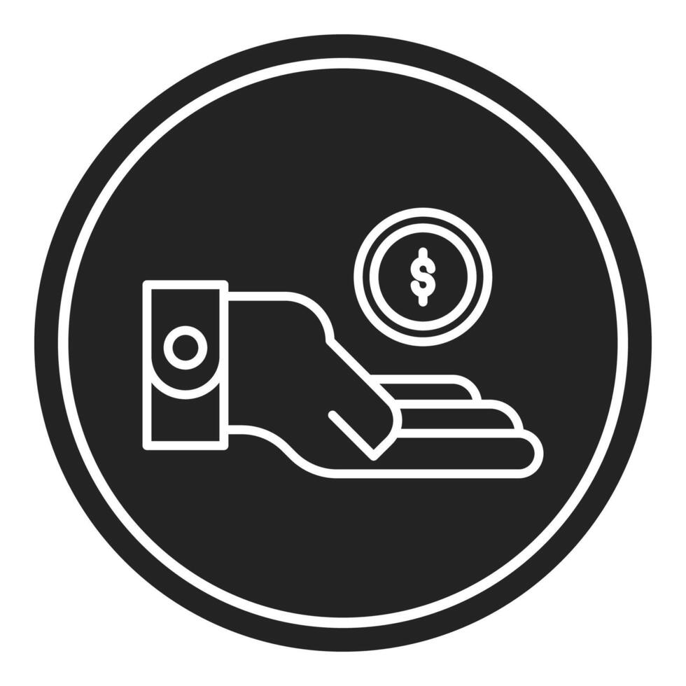 accept bribe icon, judge and court tools icon vector