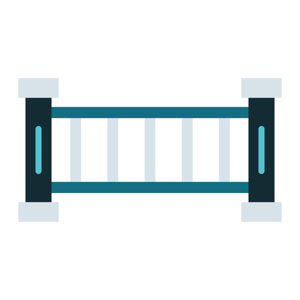 court room divider icon, judge and court tools icon vector