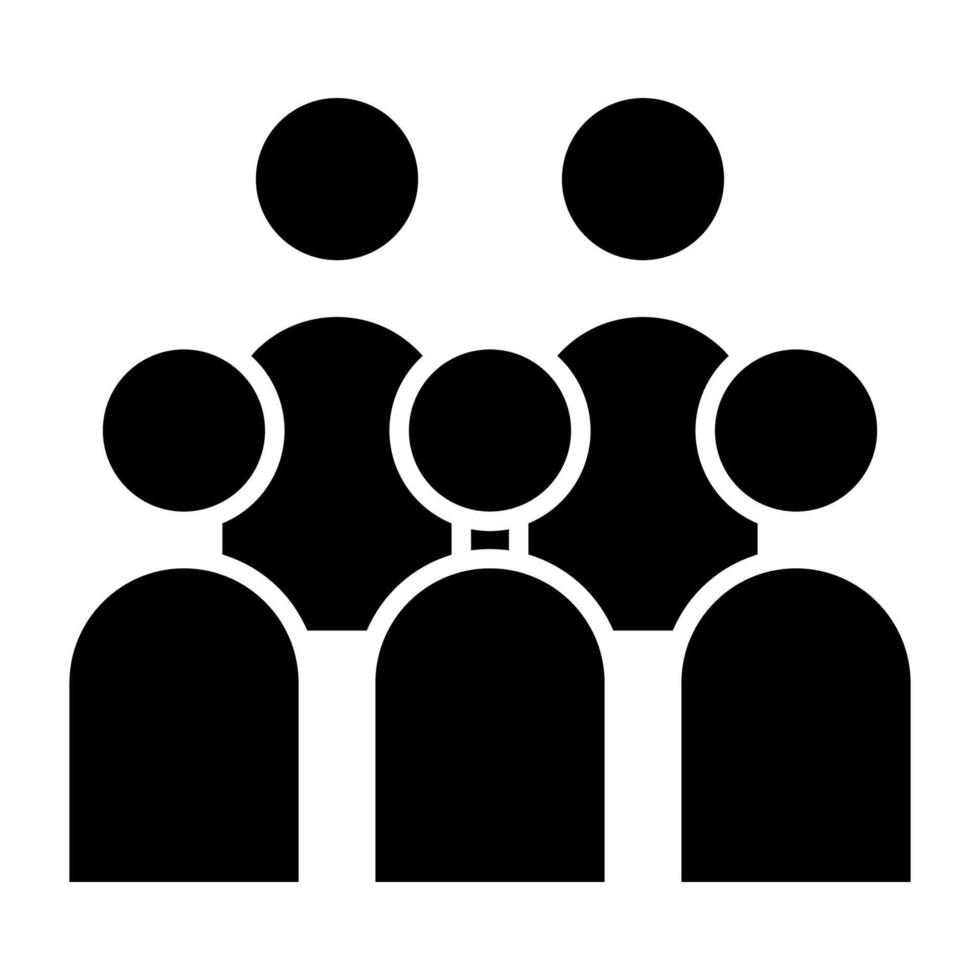 trial audience icon, judge and court tools icon vector