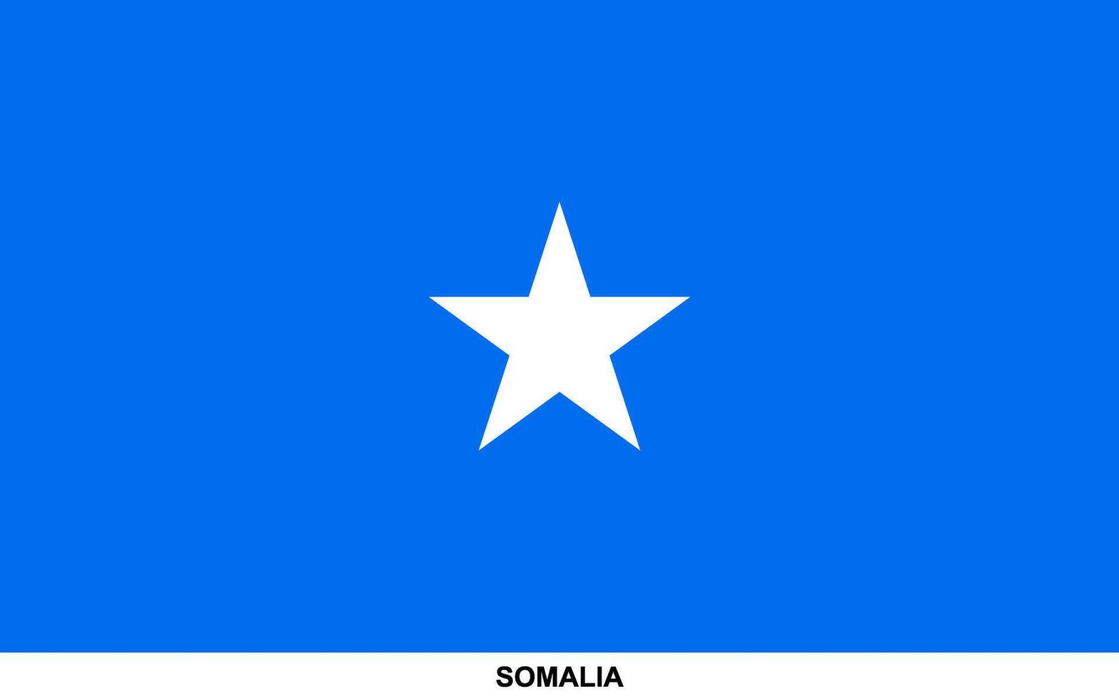 Flag of SOMALIA, SOMALIA national flag vector
