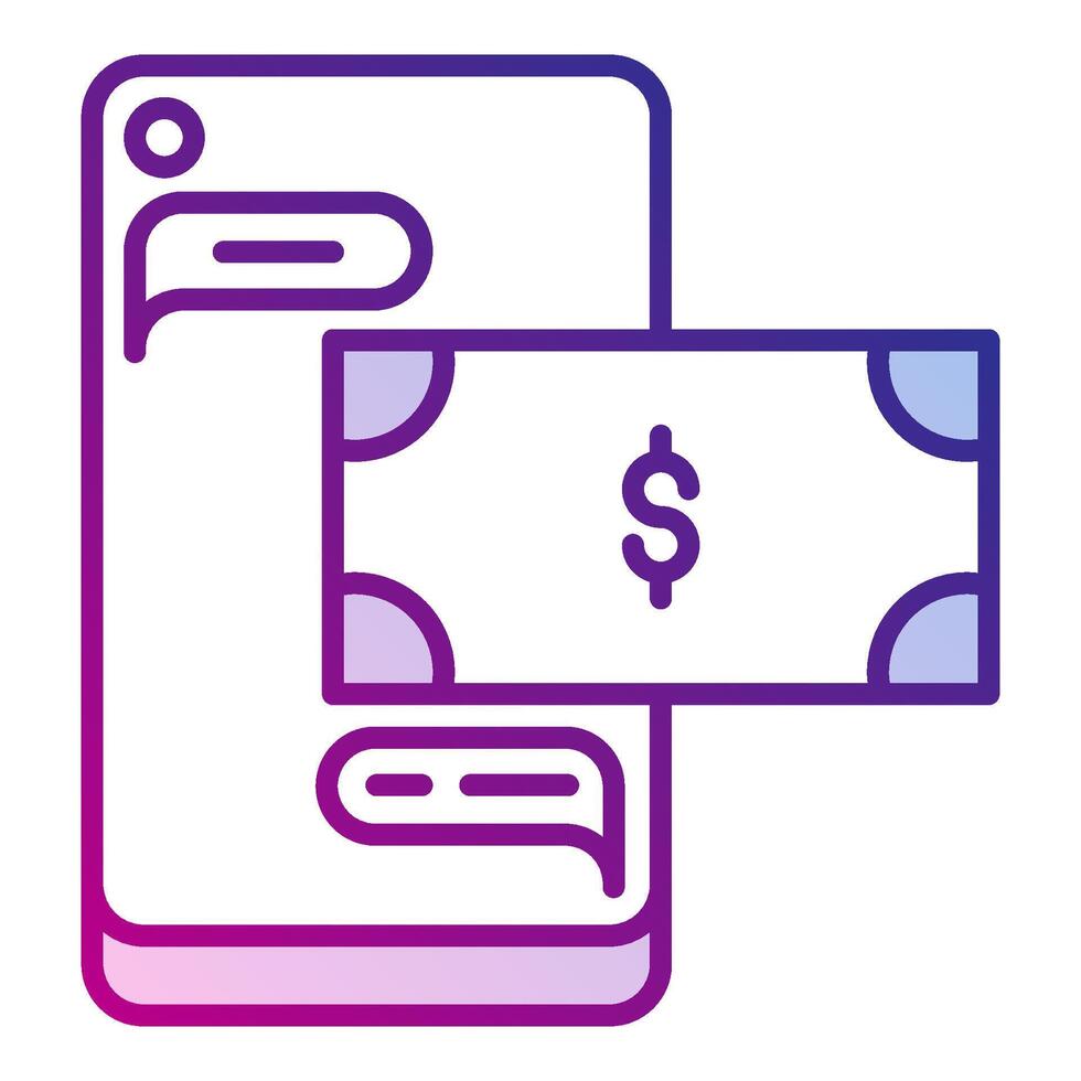 report book and money, bookkeeping and business icon vector