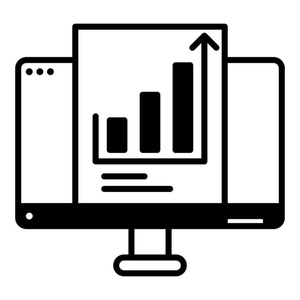profit rising, bookkeeping and business icon vector