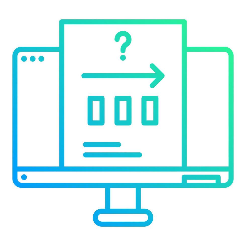 profit stuck icon, bookkeeping and business icon vector