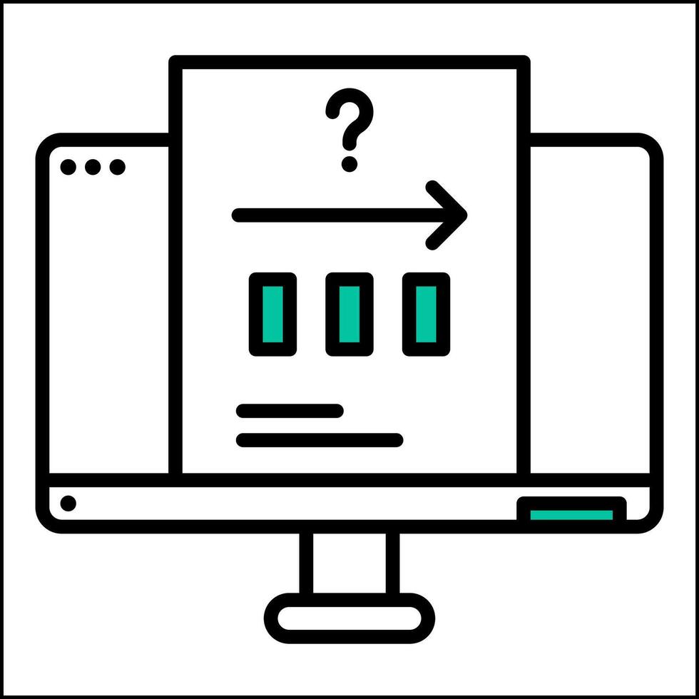 profit stuck icon, bookkeeping and business icon vector