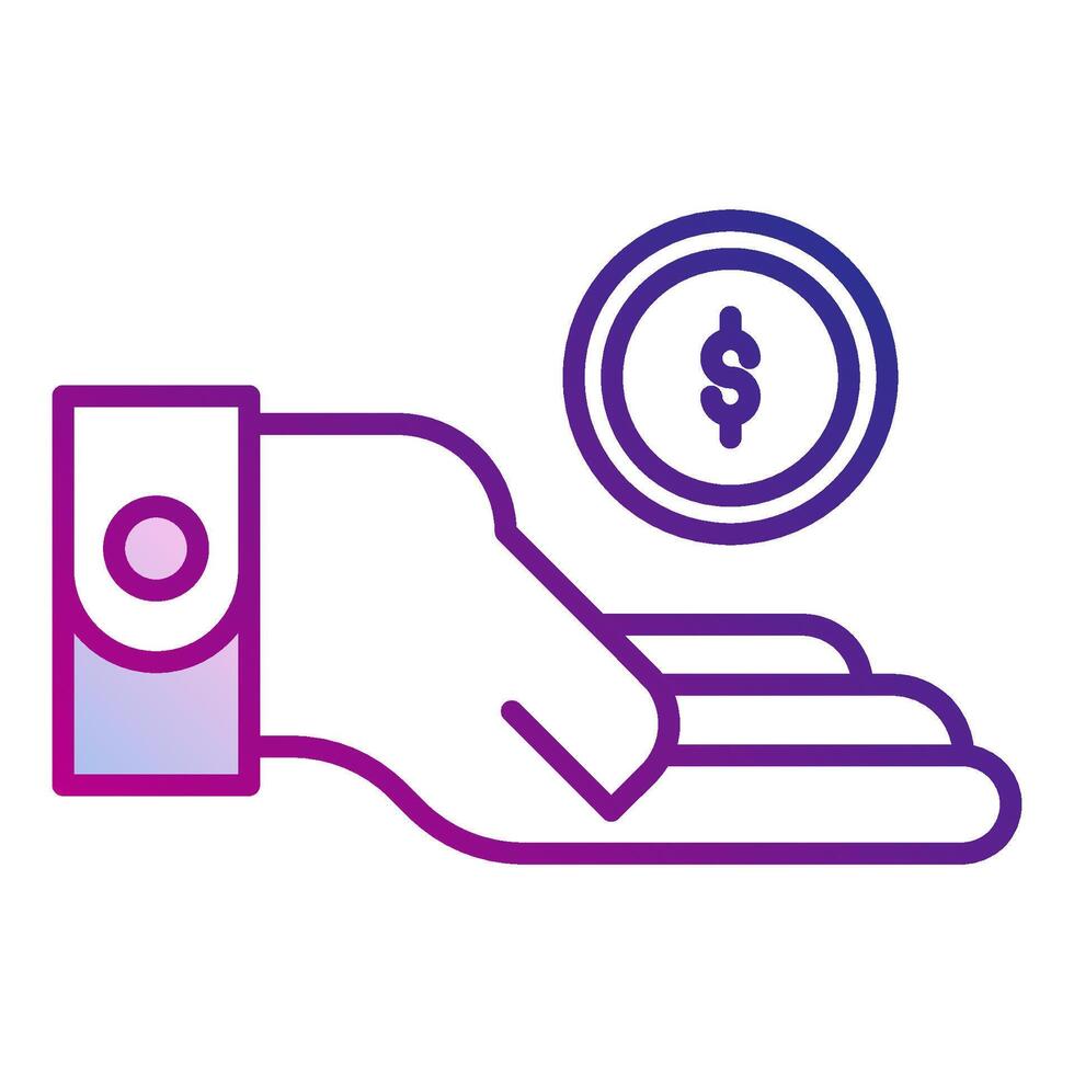accept bribe icon, judge and court tools icon vector