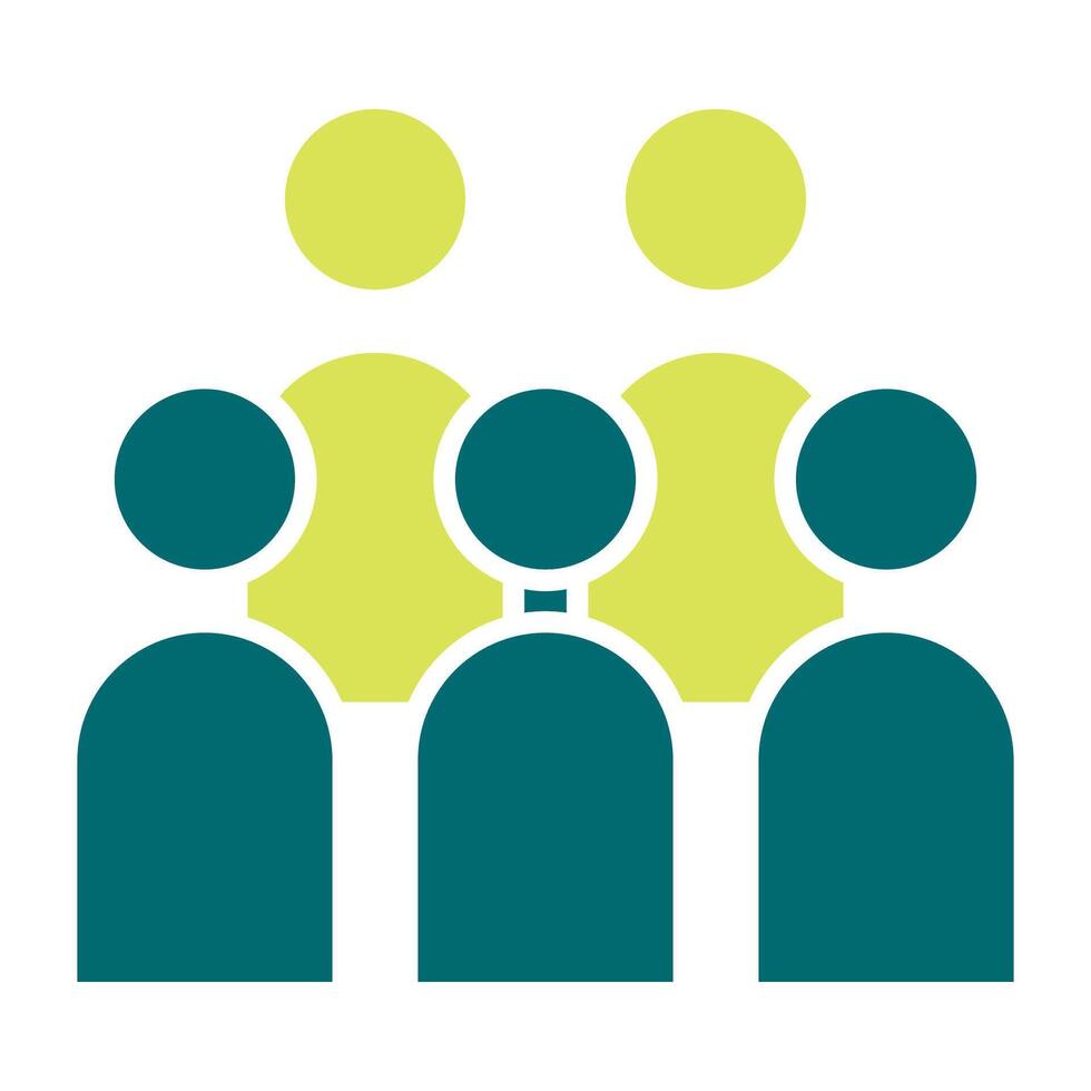 trial audience icon, judge and court tools icon vector