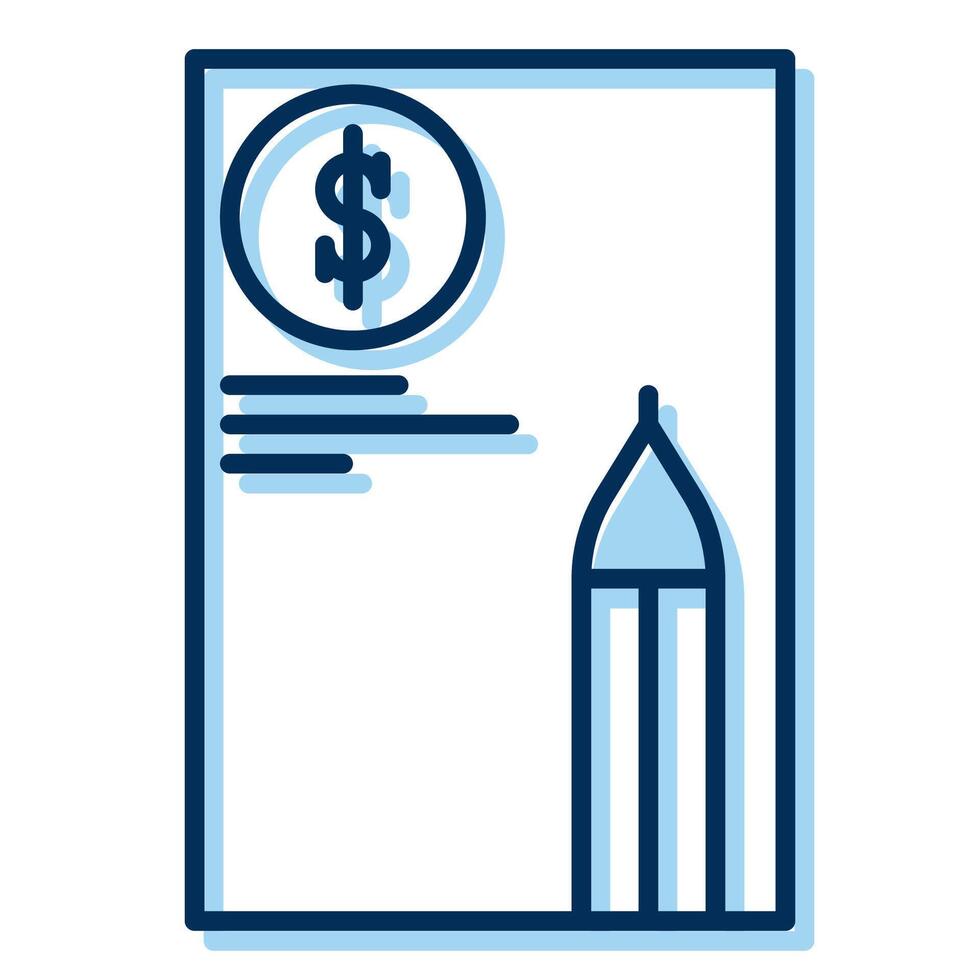 business bookkeeping, bookkeeping and business icon vector