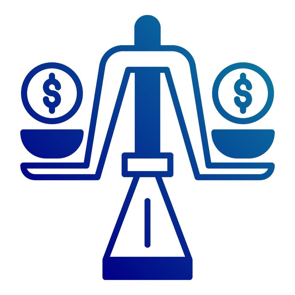 weighing icon, bookkeeping and business icon vector