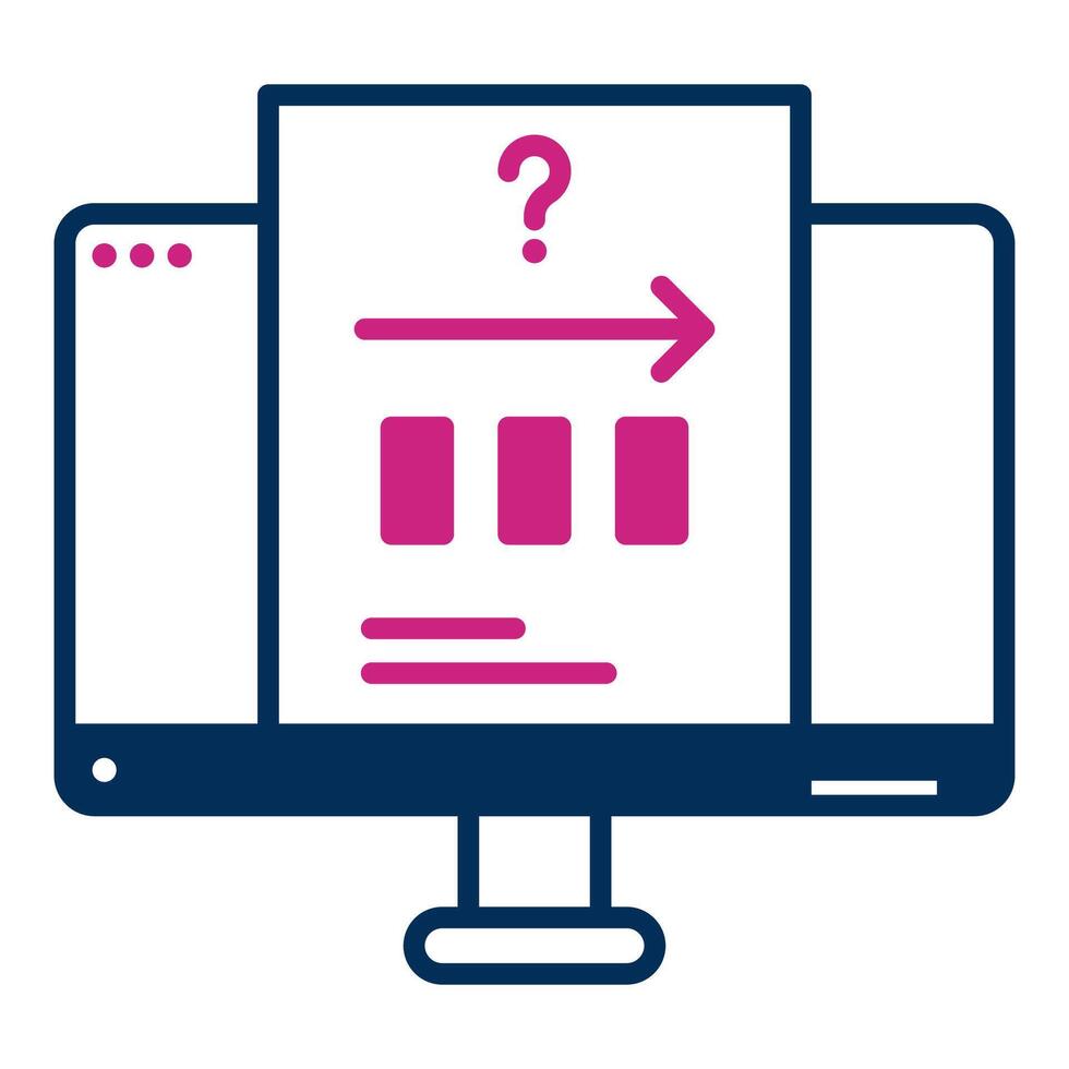 profit stuck icon, bookkeeping and business icon vector