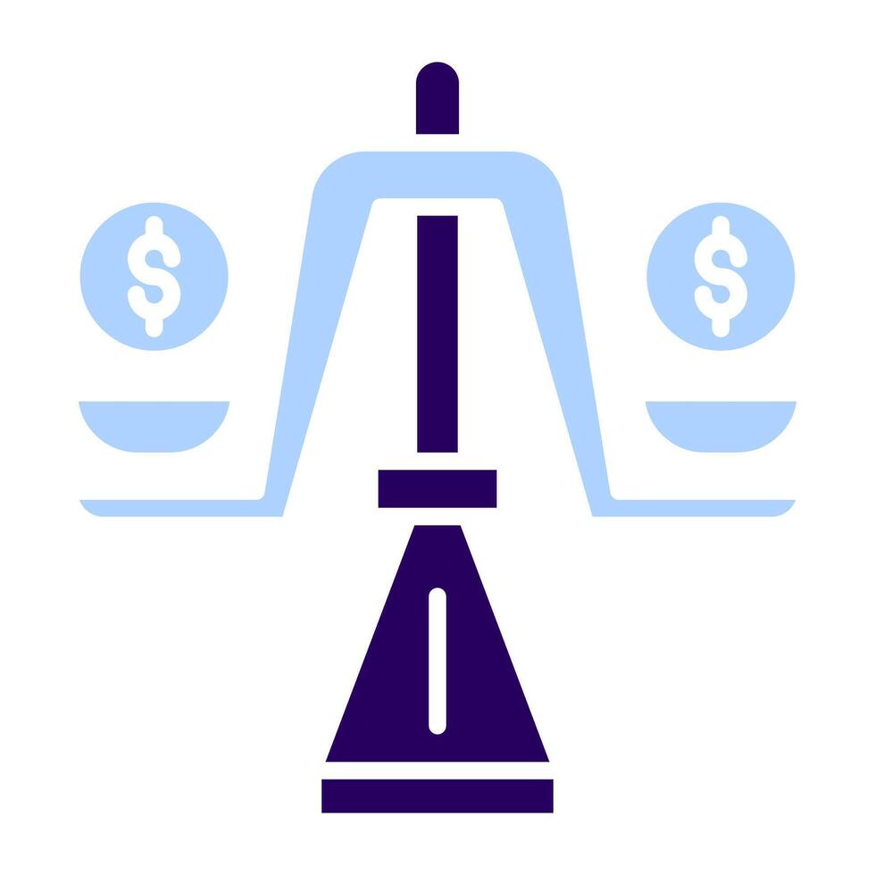 weighing icon, bookkeeping and business icon vector