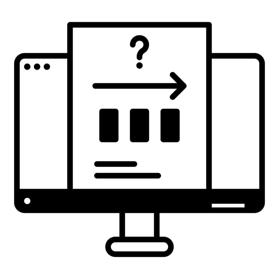 profit stuck icon, bookkeeping and business icon vector