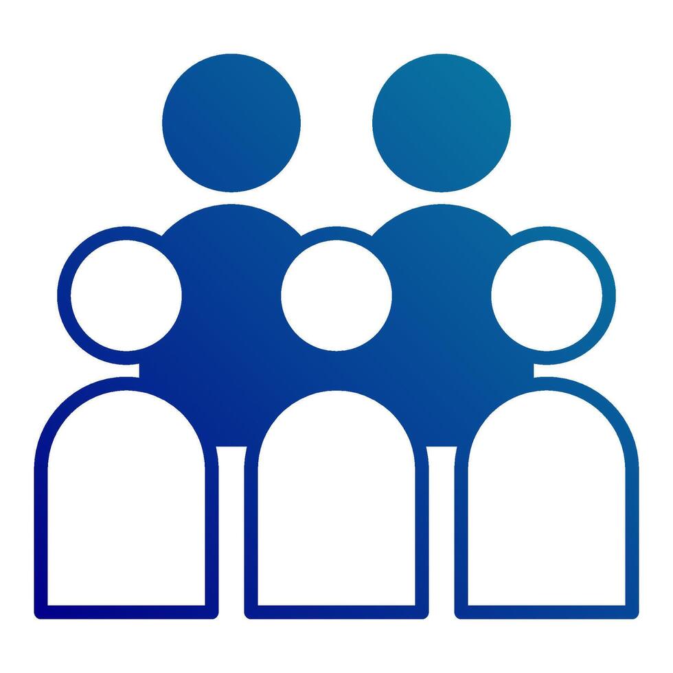 trial audience icon, judge and court tools icon vector