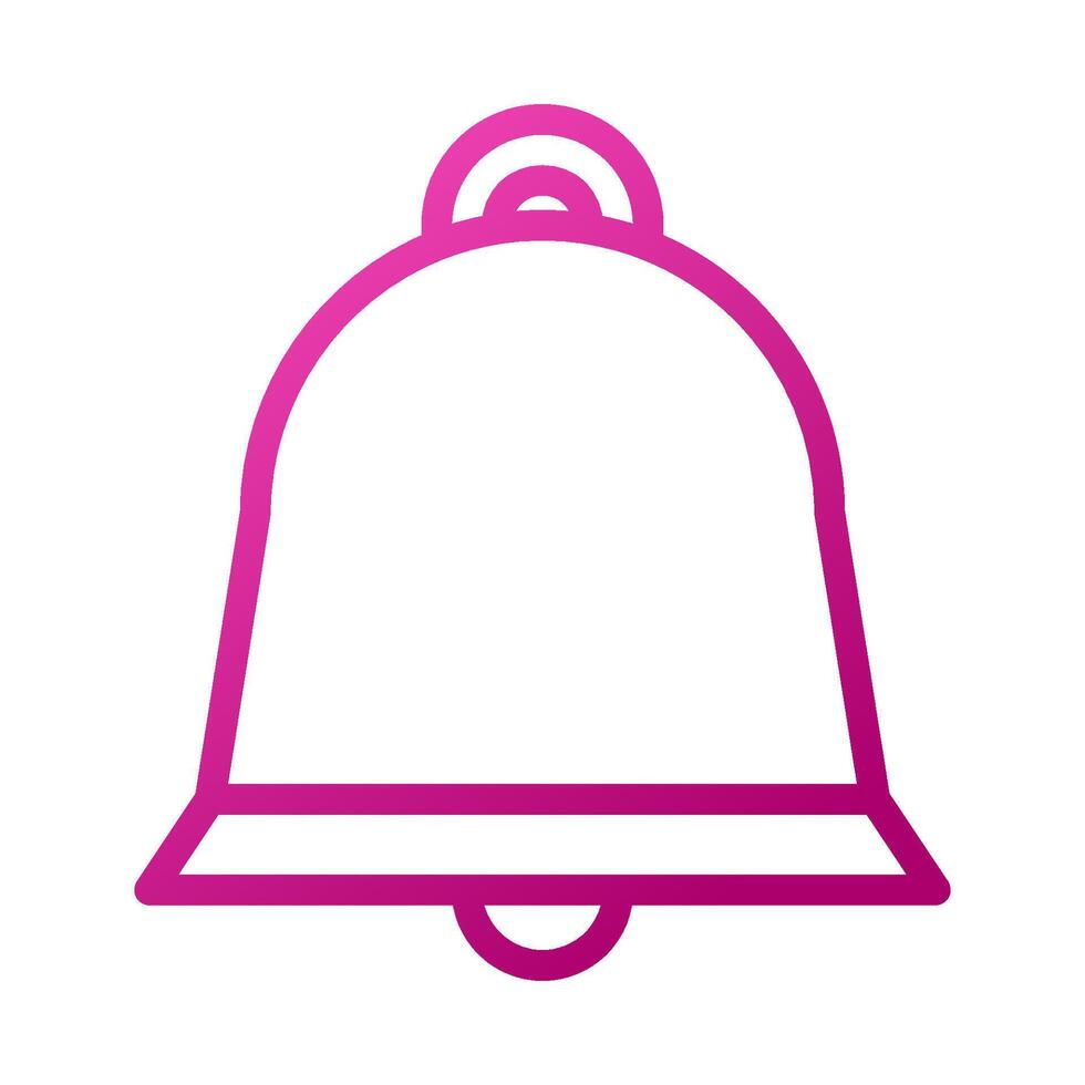 Bell Element gradient pink easter illustration vector